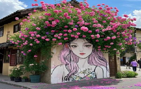  义马怎么设计网红打卡墙绘