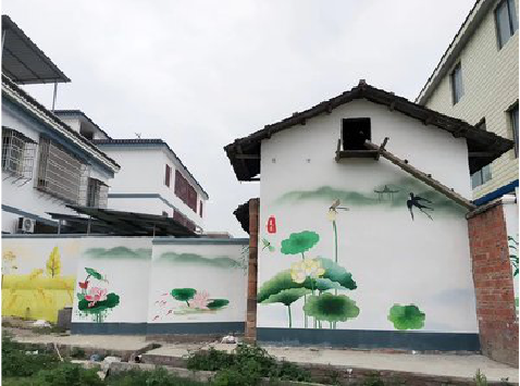 义马室外墙绘-从选材到保养。