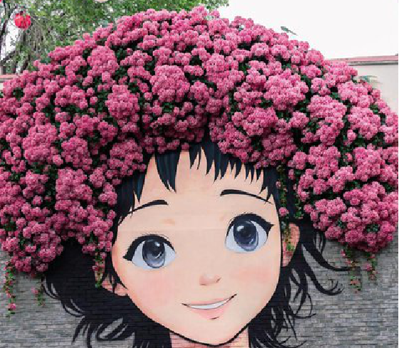  义马墙体彩绘-网红墙打卡