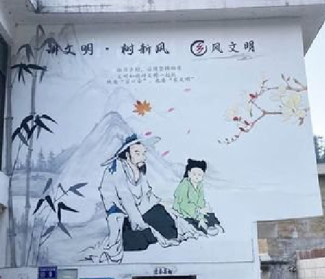  义马分享几个墙绘保养知识。