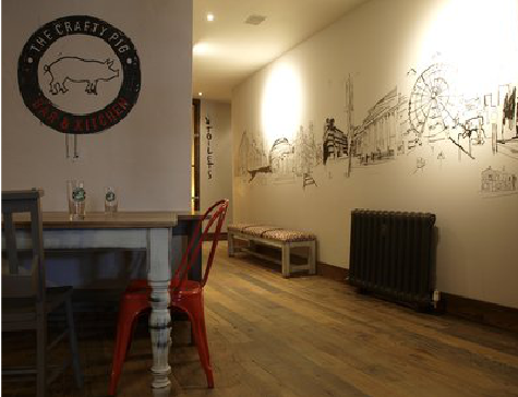  义马教你判断手绘墙质量的好坏。